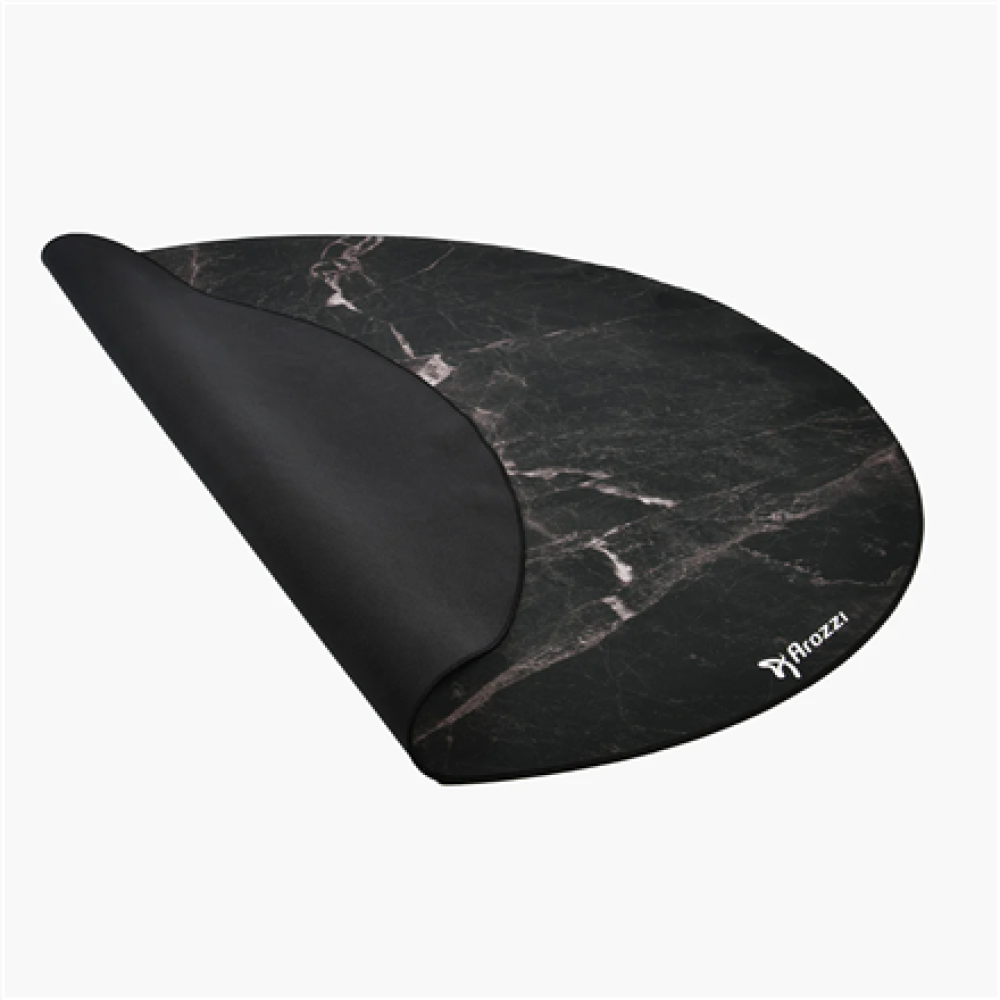 Arozzi Zona Round Floor Pad , Black Marble