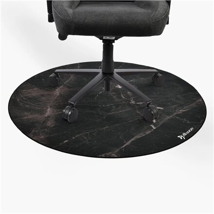 Arozzi Zona Round Floor Pad , Black Marble