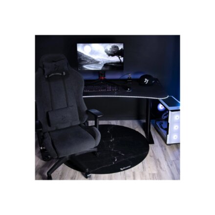 Arozzi Zona Round Floor Pad , Black Marble