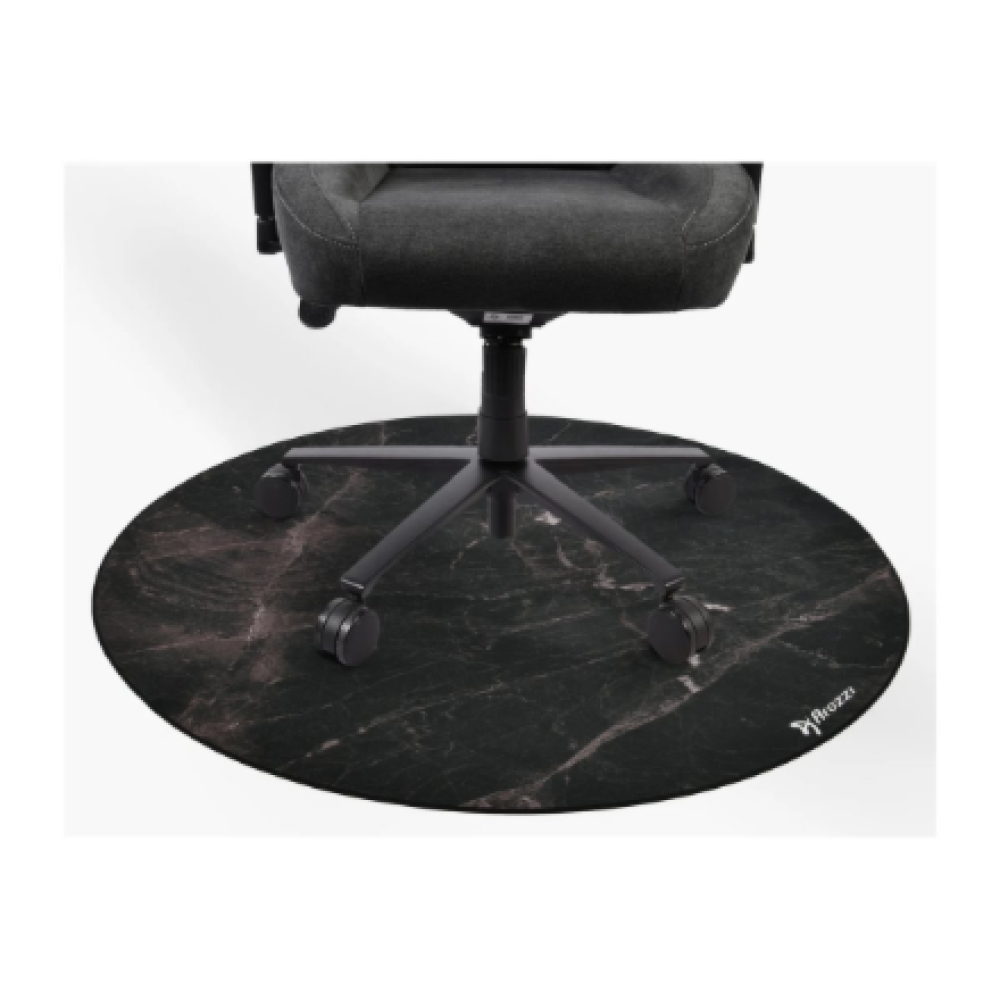 Arozzi Zona Round Floor Pad , Black Marble