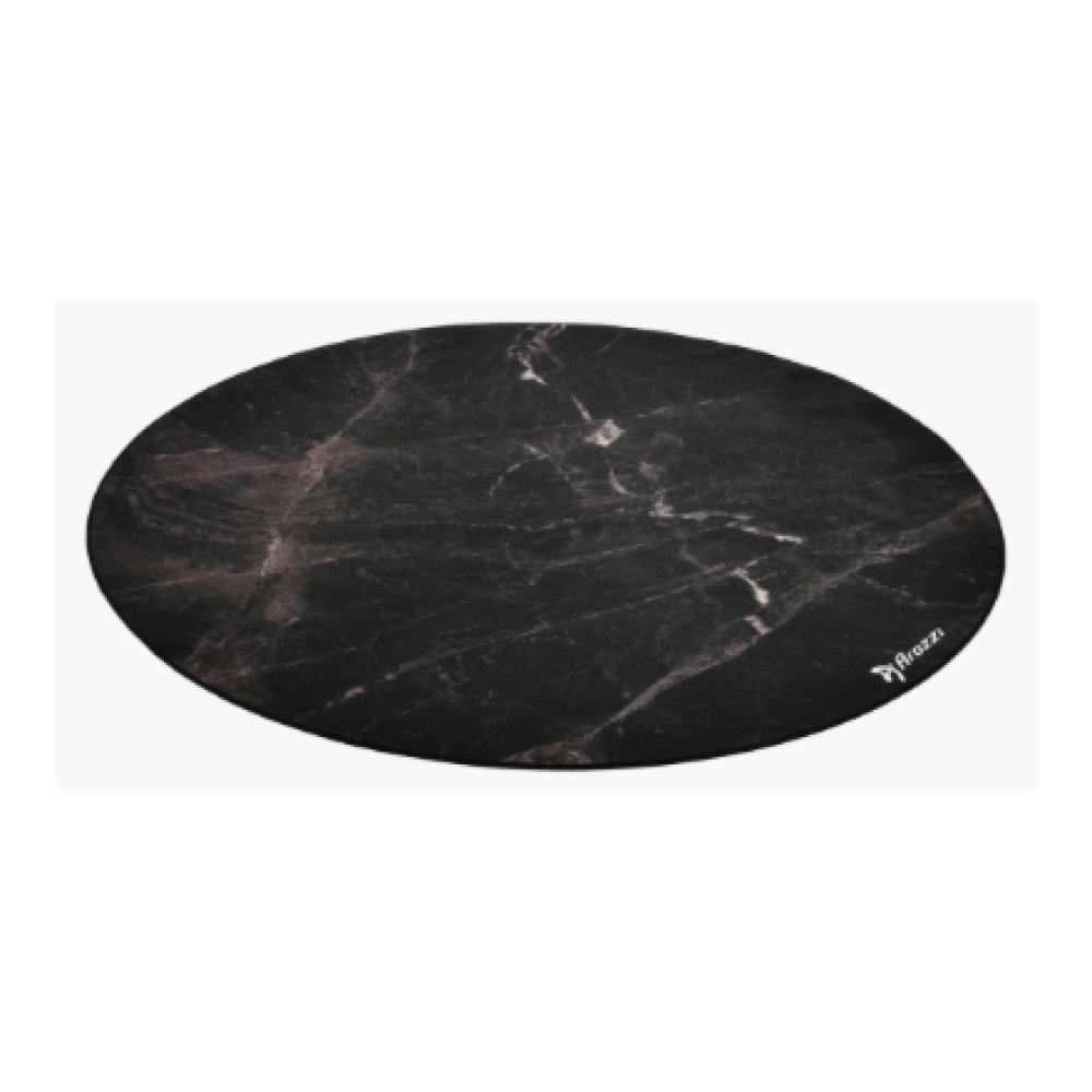 Arozzi Zona Round Floor Pad , Black Marble