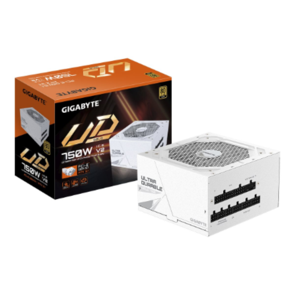 Gigabyte Power Supply , UD750GM PG5 V2 ICE , 750 W