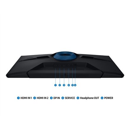 Samsung , LS32FG510EUXEN , 32 , VA , QHD , 16:9 , 180 Hz , 1 ms , 2560 x 1440 pixels , 300 cd/m² , HDMI ports quantity 2 , Black