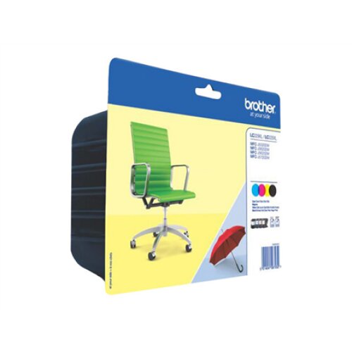 Brother LC-229XLVALBP Multipack , Ink Cartridge , Black, Cyan, Magenta, Yellow