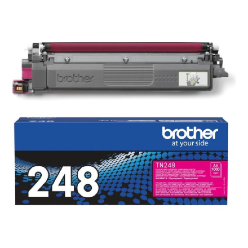 Brother TN-248M , Toner cartridge , Pink-Red