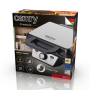 Camry , Waffle Maker , CR 3046 , 1600 W , Number of pastry 2 , Belgium , Black/Stainless Steel