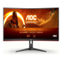 AOC , Monitor , CU34G2XE/BK , 34 , VA , 21:9 , 144 Hz , 1 ms , 3440 x 1440 pixels , 300 cd/m² , HDMI ports quantity 1