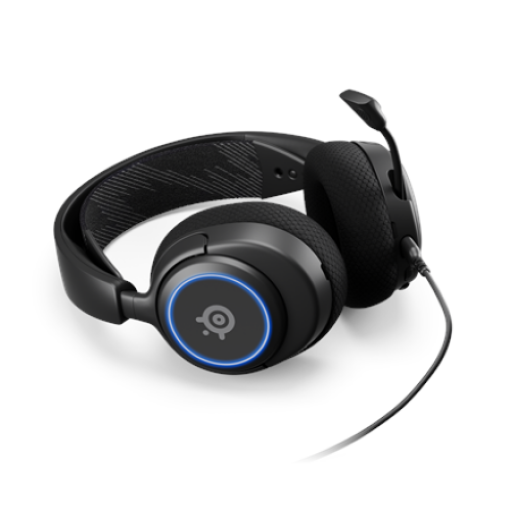 SteelSeries Gaming Headset Arctis Nova 3 Over-Ear, Built-in microphone, Black, Noise canceling