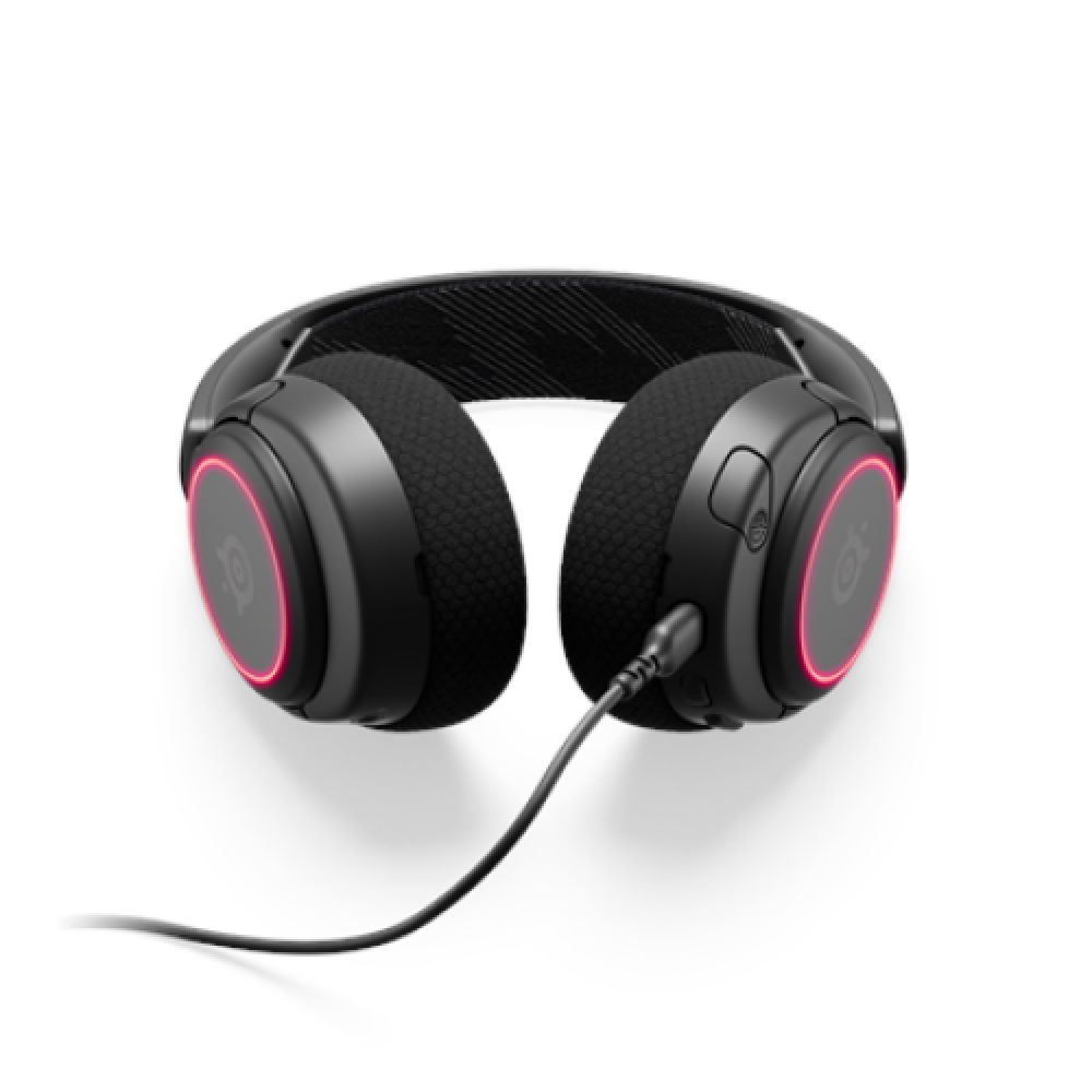 SteelSeries Gaming Headset Arctis Nova 3 Over-Ear, Built-in microphone, Black, Noise canceling