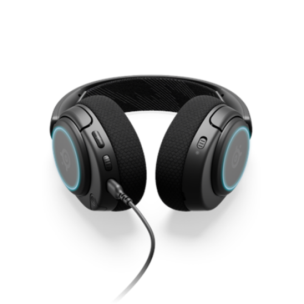 SteelSeries Gaming Headset Arctis Nova 3 Over-Ear, Built-in microphone, Black, Noise canceling