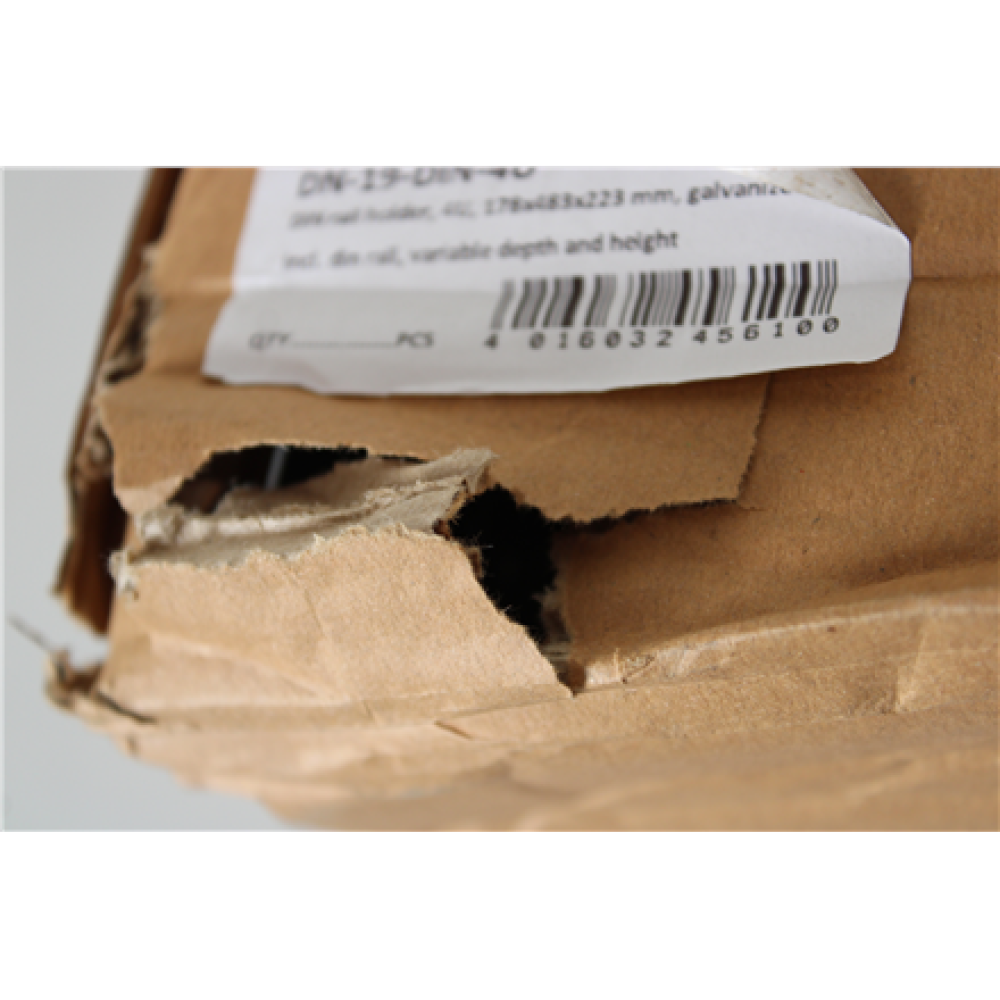 SALE OUT. Digitus 483 mm (19“) DIN Rail Holder, 4U, 178x483x223 mm, galvanized incl. din rail, variable depth and height , Digitus 483 mm (19inc) DIN Rail Holder, 4U , DN-19-DIN-4U , DAMAGED PACKAGING