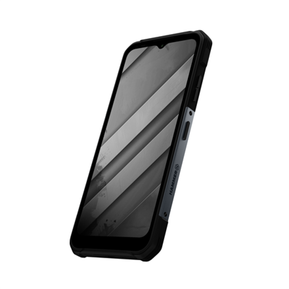 Hammer Construction , 2 5G , Silver , 6.58 , IPS , 1080 x 2408 pixels , Mediatek , Dimensity 6300 , Internal RAM 6 GB , 128 GB , microSD , Dual SIM , Nano SIM , 3G , 4G , 5G , Main camera resolution 50 MP , Secondary camera resolution 8 MP , Android , 14 