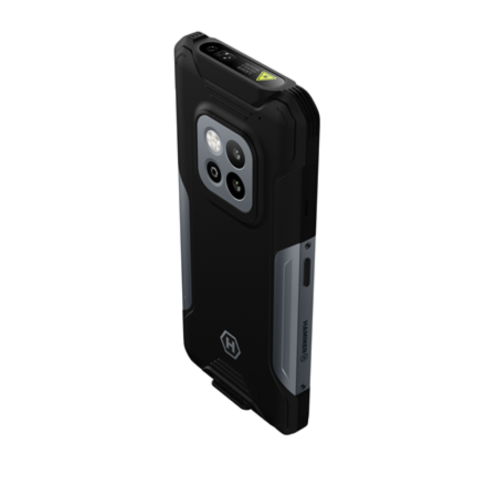 Hammer Construction , 2 5G , Silver , 6.58 , IPS , 1080 x 2408 pixels , Mediatek , Dimensity 6300 , Internal RAM 6 GB , 128 GB , microSD , Dual SIM , Nano SIM , 3G , 4G , 5G , Main camera resolution 50 MP , Secondary camera resolution 8 MP , Android , 14 