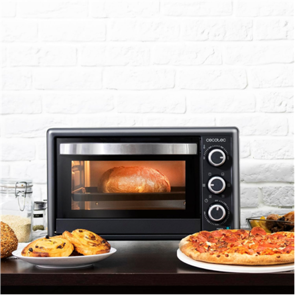 Cecotec Mini Oven , Bake&Toast 2600 Black 4Pizza , 26 L , 1500 W , Black