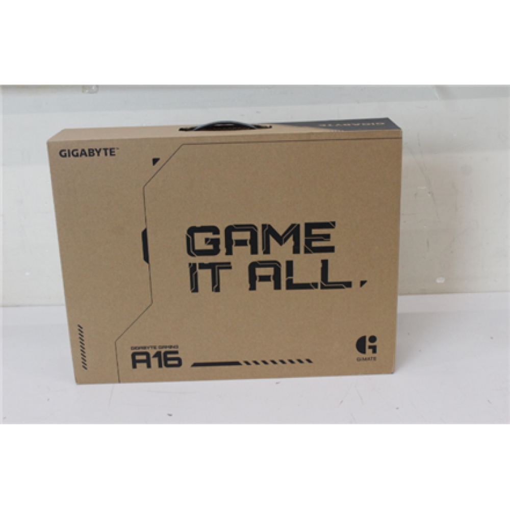 SALE OUT. Gigabyte GAMING A16 CVH-I3EE864SH 16 FHD+ RPL i7-13620H/32GB/1TB/RTX 5060/Win11 Home/ENG kbd/2Y Warranty , Gigabyte Warranty 24 month(s) , DAMAGED PACKAGING