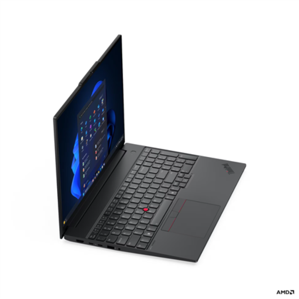 Lenovo ThinkPad E16 G4 AMD , Black , 16 , IPS , WUXGA , 1920 x 1200 pixels , Anti-glare , AMD Ryzen AI 7 , 345 , 16 GB , SODIMM DDR5 , Solid-state drive capacity 512 GB , AMD Radeon 820M Graphics , Windows 11 Pro , 802.11be , Bluetooth version 5.4 , Keybo