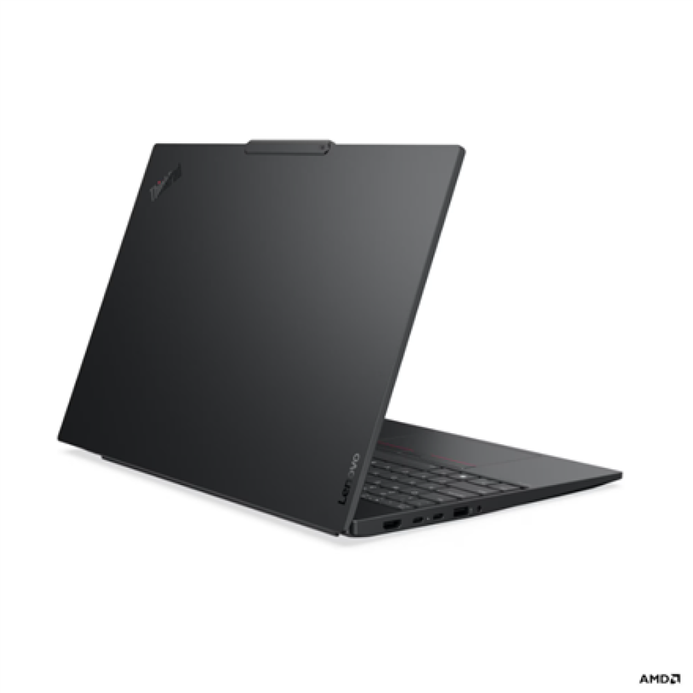 Lenovo ThinkPad E16 G4 AMD , Black , 16 , IPS , WUXGA , 1920 x 1200 pixels , Anti-glare , AMD Ryzen AI 7 , 345 , 16 GB , SODIMM DDR5 , Solid-state drive capacity 512 GB , AMD Radeon 820M Graphics , Windows 11 Pro , 802.11be , Bluetooth version 5.4 , Keybo