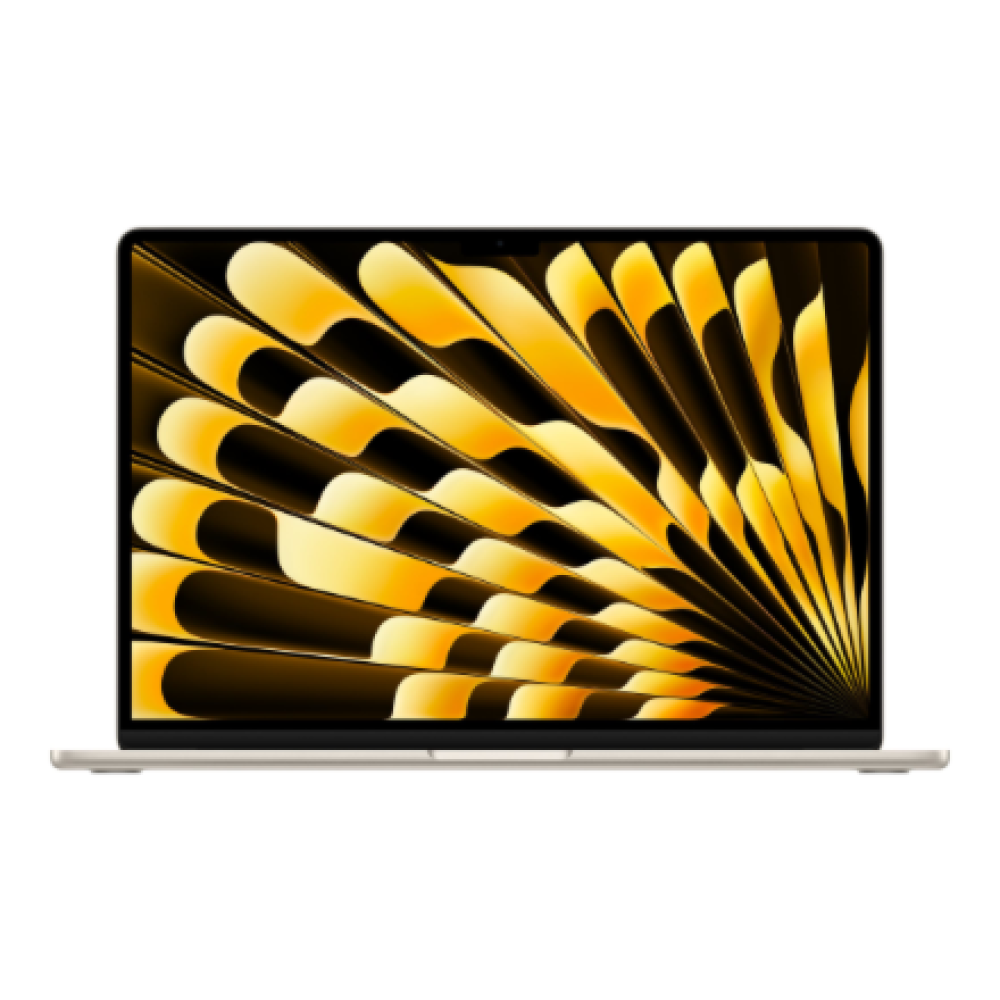 Apple MacBook , Air , Starlight , 15 , IPS , 2880 x 1864 pixels , Apple M4 , 24 GB , Solid-state drive capacity 512 GB , Apple M4 chip 10-core CPU/10-core GPU , macOS , 802.11ax , Bluetooth version 5.0 , Keyboard language English , Keyboard backlit , Warr