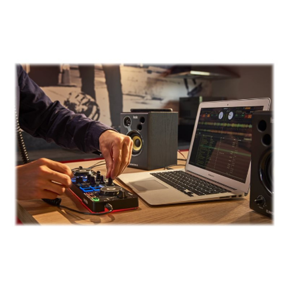 Hercules DJ Starter Kit , Speakers , USB connectivity