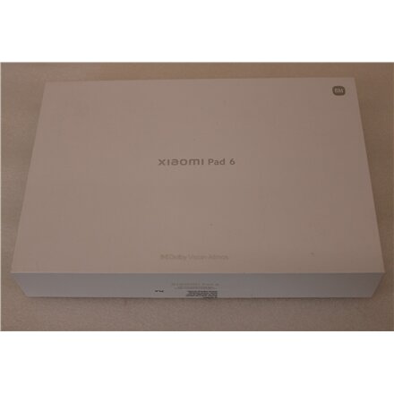 SALE OUT. Xiaomi , Pad 6 , IPS LCD , 8 MP , 128 GB , 13 , Yes , 13 MP , Gravity Gray , USED, MISSING POWER CHARGER
