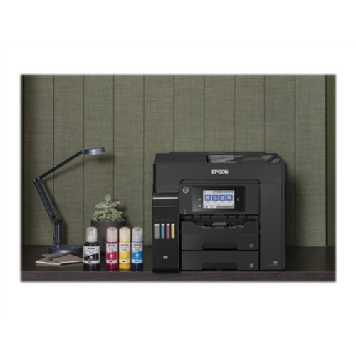 Epson , Multifunctional Printer , EcoTank L6550 , Inkjet , Colour , Inkjet Multifunctional Printer , A4 , Wi-Fi , Black