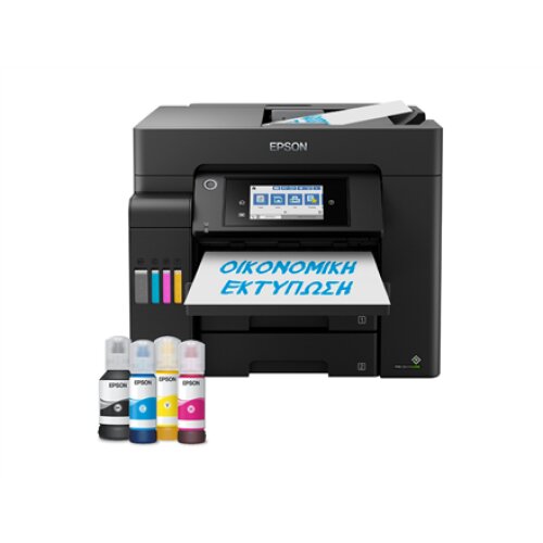 Epson , Multifunctional Printer , EcoTank L6550 , Inkjet , Colour , Inkjet Multifunctional Printer , A4 , Wi-Fi , Black