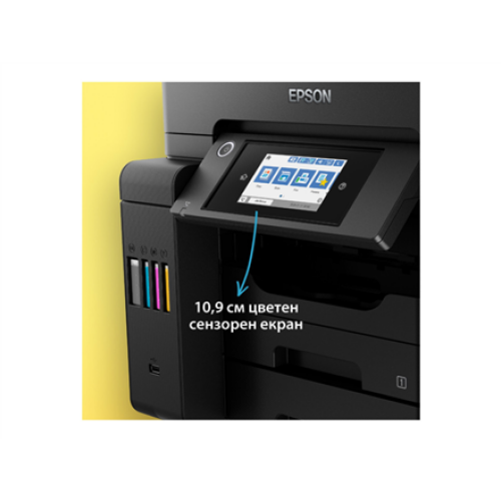 Epson Multifunctional Printer , EcoTank L6550 , Inkjet , Colour , Inkjet Multifunctional Printer , A4 , Wi-Fi , Black