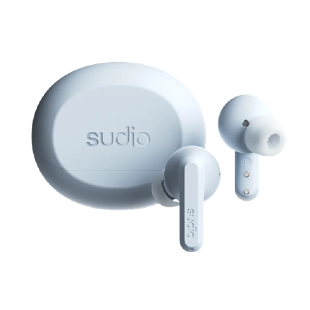 Sudio Earbuds , A3 Pro , Bluetooth , In-ear , Microphone , Powder Blue , Noise canceling , Wireless