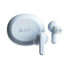 Sudio Earbuds , A3 Pro , Bluetooth , In-ear , Microphone , Powder Blue , Noise canceling , Wireless