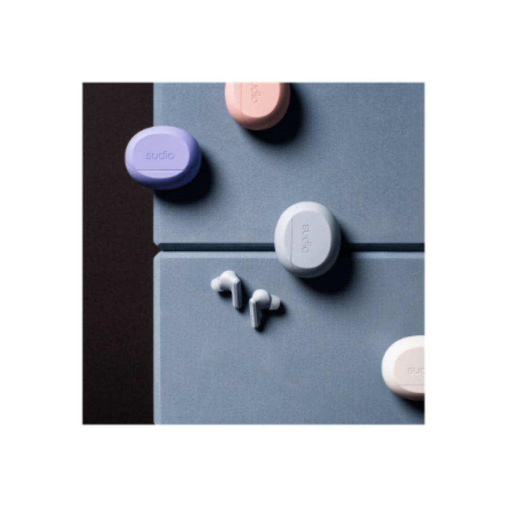 Sudio Earbuds , A3 Pro , Bluetooth , In-ear , Microphone , Powder Blue , Noise canceling , Wireless