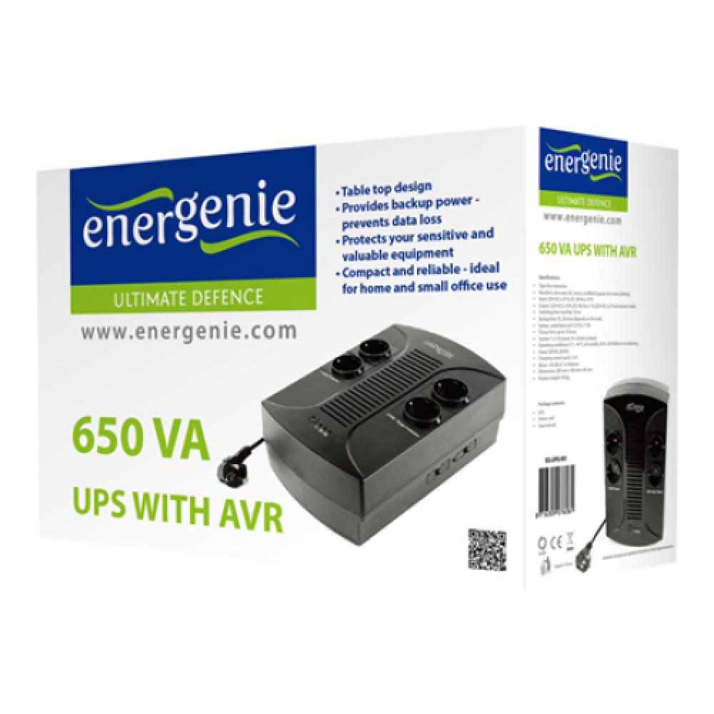 EnerGenie , UPS with AVR , 650 VA , 220 V