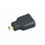 Gembird , HDMI to Micro-HDMI adapter , Black , HDMI , micro HDMI