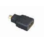 Gembird , HDMI to Micro-HDMI adapter , Black , HDMI , micro HDMI