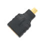 Gembird , HDMI to Micro-HDMI adapter , Black , HDMI , micro HDMI