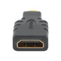 Gembird , HDMI to Micro-HDMI adapter , Black , HDMI , micro HDMI