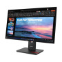 Lenovo , ThinkVision , T27QD-40 , 27 , IPS , 16:9 , 120 Hz , 4 ms , 2560 x 1440 pixels , 350 cd/m² , HDMI ports quantity 1 , Eclipse black , Warranty 36 month(s)
