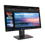 Lenovo , ThinkVision , T27QD-40 , 27 , IPS , 16:9 , 120 Hz , 4 ms , 2560 x 1440 pixels , 350 cd/m² , HDMI ports quantity 1 , Eclipse black , Warranty 36 month(s)