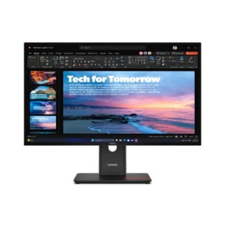 Lenovo , ThinkVision , T27QD-40 , 27 , IPS , 16:9 , 120 Hz , 4 ms , 2560 x 1440 pixels , 350 cd/m² , HDMI ports quantity 1 , Eclipse black , Warranty 36 month(s)