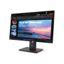 Lenovo , ThinkVision , T27QD-40 , 27 , IPS , 16:9 , 120 Hz , 4 ms , 2560 x 1440 pixels , 350 cd/m² , HDMI ports quantity 1 , Eclipse black , Warranty 36 month(s)