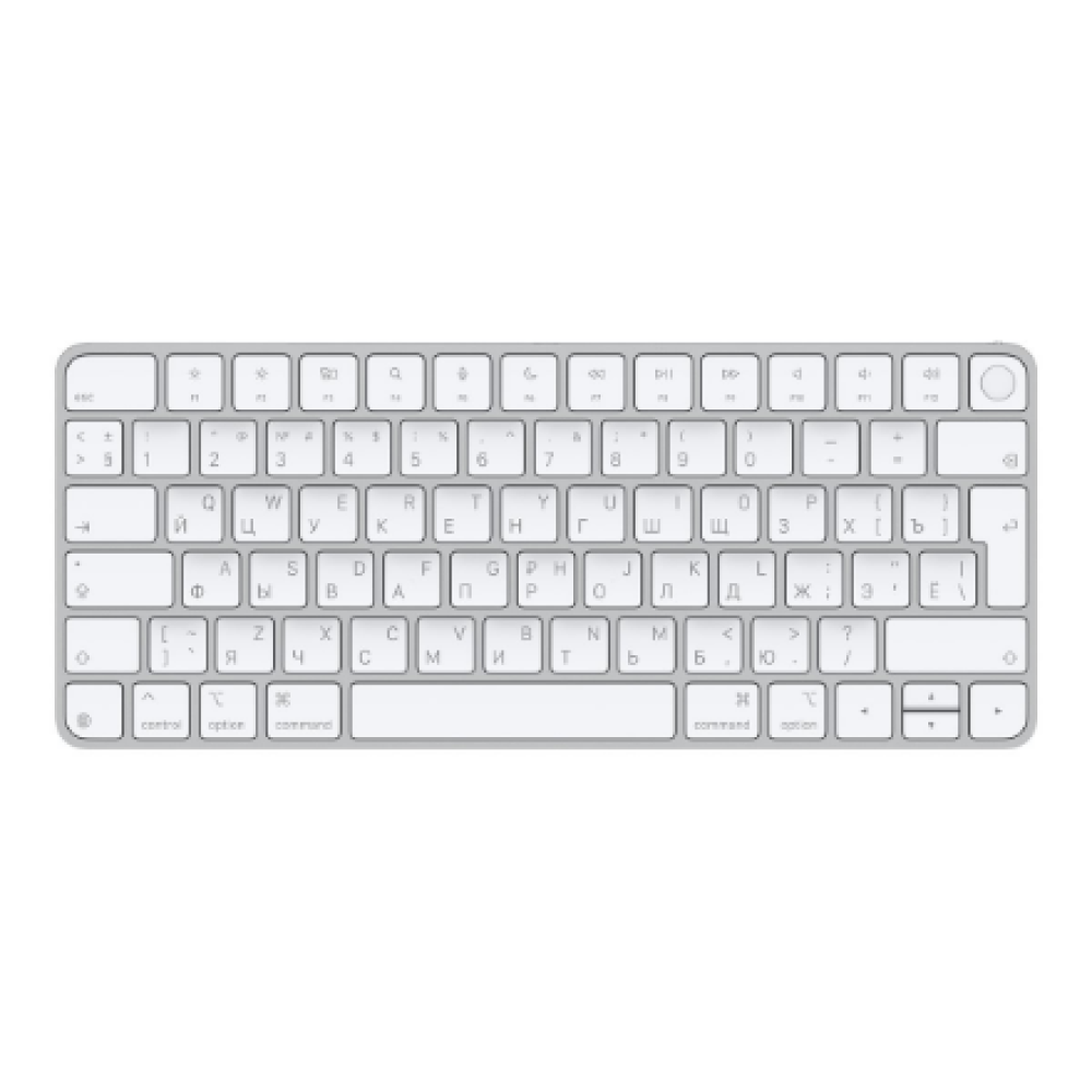 Apple Magic Keyboard with Touch ID , Keyboard , Wireless , Russian , White