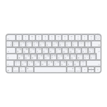 Apple Magic Keyboard with Touch ID , Keyboard , Wireless , Russian , White