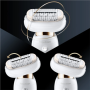 Braun Epilator SES9030 Silk-epil 9 Flex Number of power levels 2, Wet & Dry, White/Gold