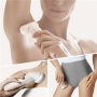 Braun Epilator SES9030 Silk-epil 9 Flex Number of power levels 2, Wet & Dry, White/Gold