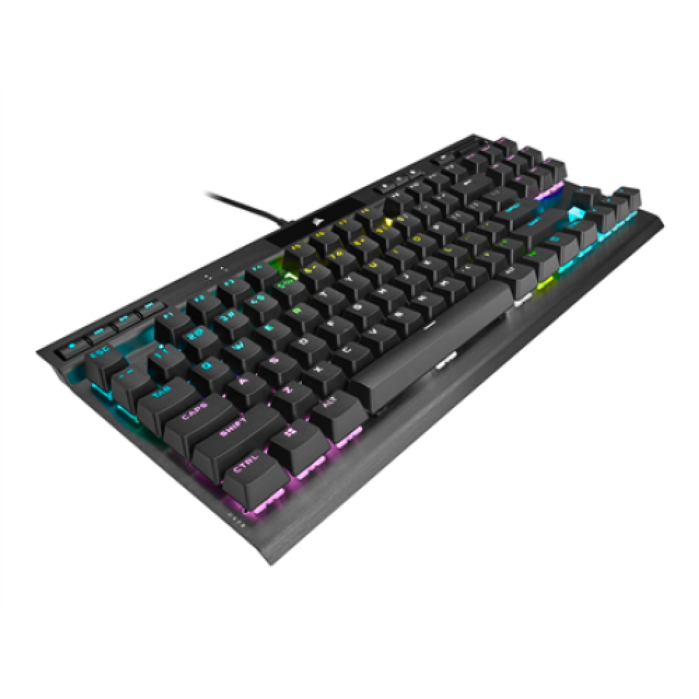 Corsair , Speed Switch , K70 RGB TKL , Gaming keyboard , Champion Series Mechanical Gaming Keyboard , RGB LED light , US , Wired , Black
