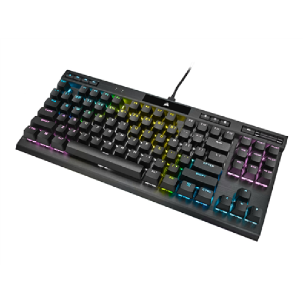 Corsair , Speed Switch , K70 RGB TKL , Gaming keyboard , Champion Series Mechanical Gaming Keyboard , RGB LED light , US , Wired , Black