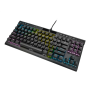 Corsair , Speed Switch , K70 RGB TKL , Gaming keyboard , Champion Series Mechanical Gaming Keyboard , RGB LED light , US , Wired , Black