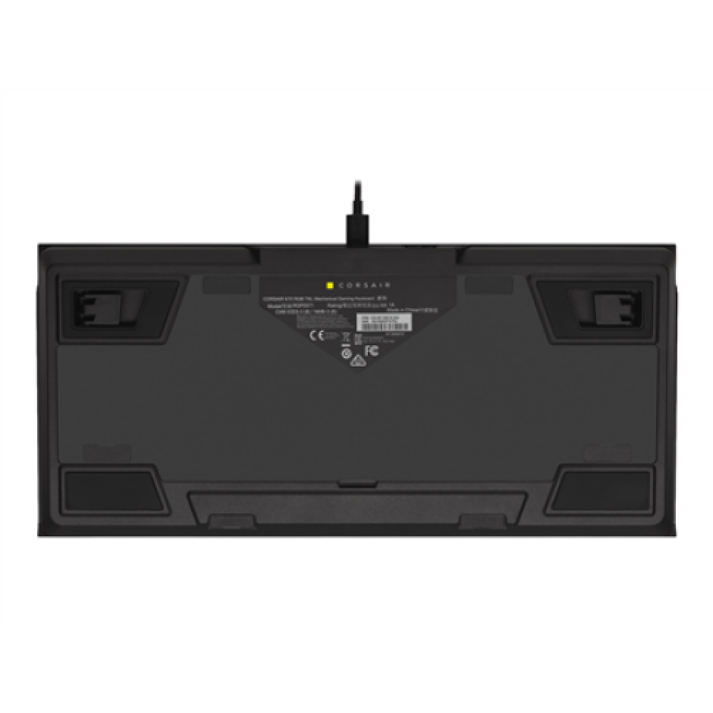 Corsair , Speed Switch , K70 RGB TKL , Gaming keyboard , Champion Series Mechanical Gaming Keyboard , RGB LED light , US , Wired , Black