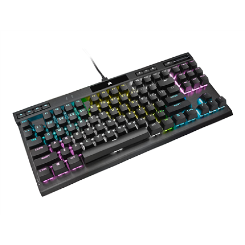 Corsair , Speed Switch , K70 RGB TKL , Gaming keyboard , Champion Series Mechanical Gaming Keyboard , RGB LED light , US , Wired , Black