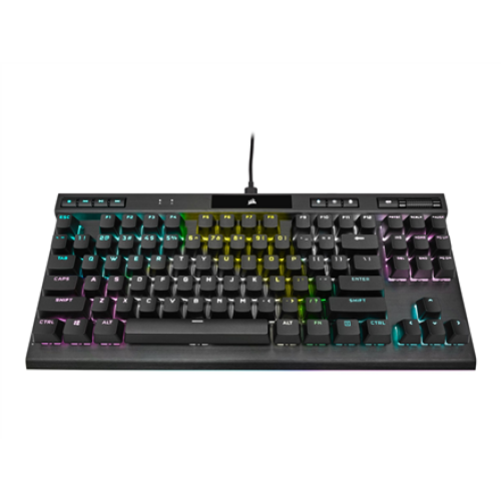 Corsair , Speed Switch , K70 RGB TKL , Gaming keyboard , Champion Series Mechanical Gaming Keyboard , RGB LED light , US , Wired , Black