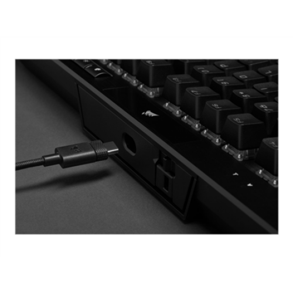 Corsair , Speed Switch , K70 RGB TKL , Gaming keyboard , Champion Series Mechanical Gaming Keyboard , RGB LED light , US , Wired , Black